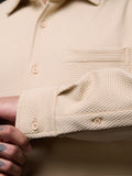 Textured Shirt: Dune Men Relaxed Shirts