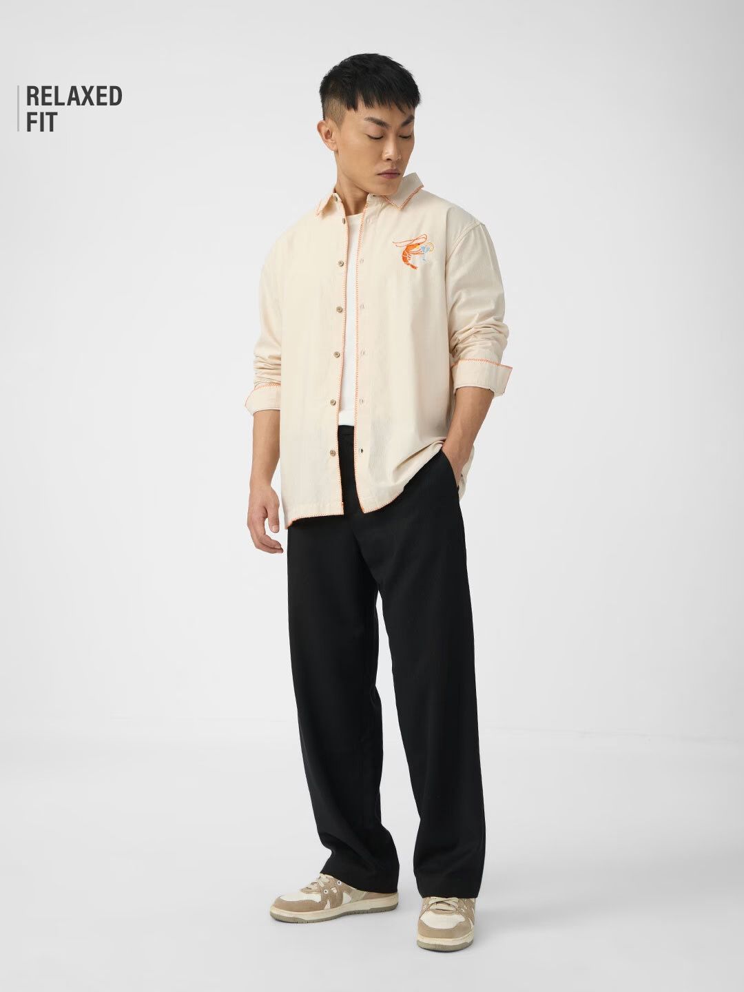 TSS Originals: Shrimp Cocktail Men Relaxed Shirts