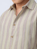 Cotton Linen Stripes: Nova Cotton Linen Shirts