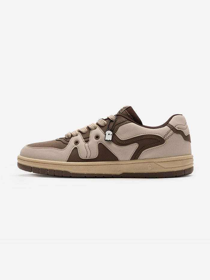 UBZ : Cappucino Men Low Top Sneakers