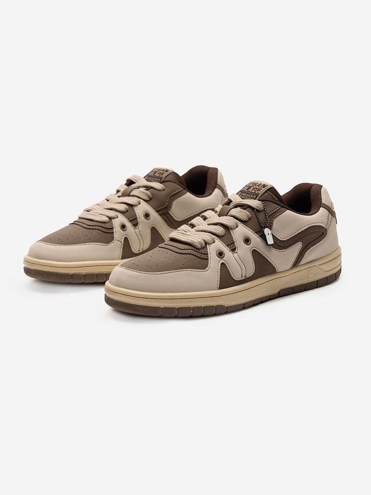 UBZ : Cappucino Men Low Top Sneakers