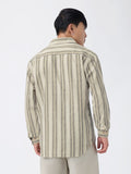 Cotton Linen Stripes: Echo Cotton Linen Shirts
