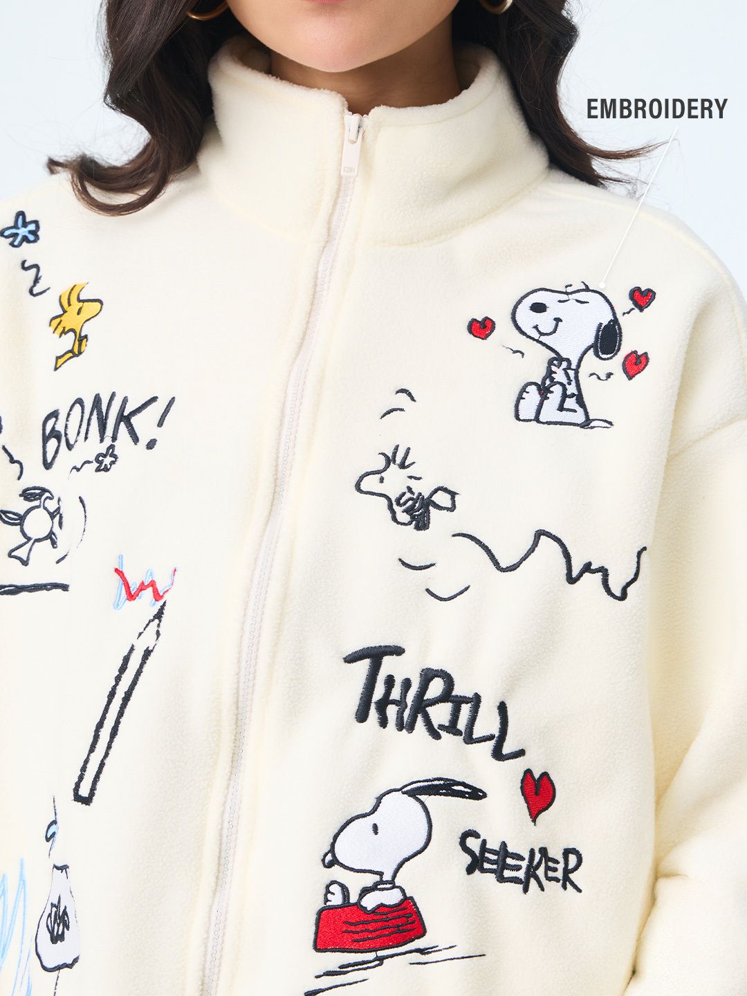 Peanuts: Thrill Seeker Women Oversized Jackets