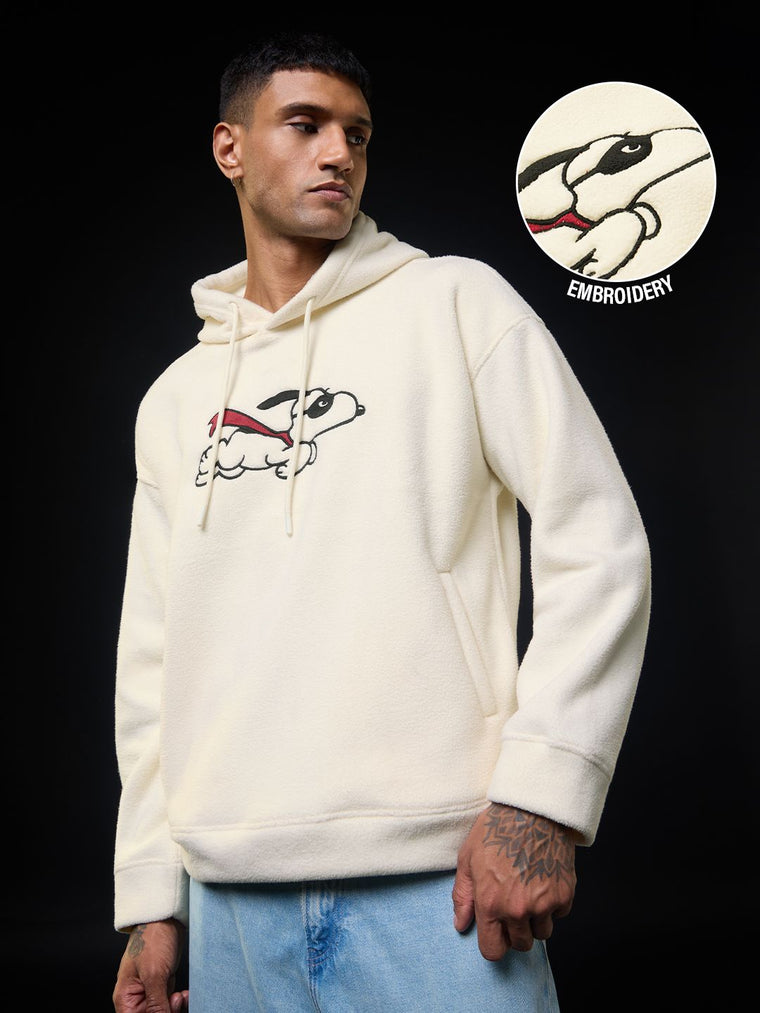 Peanuts: Superhero Men Oversized Hoodies