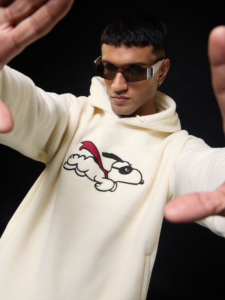 Peanuts: Superhero Men Oversized Hoodies