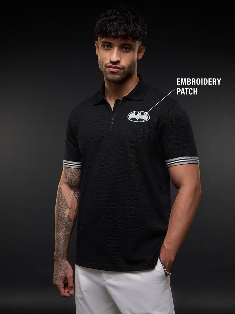 Batman: Dark Hero (Popcorn Texture) Classic Polos