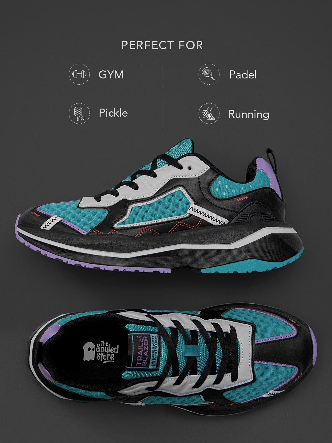 Trailblazer: Vortex Men Low Top Sneakers
