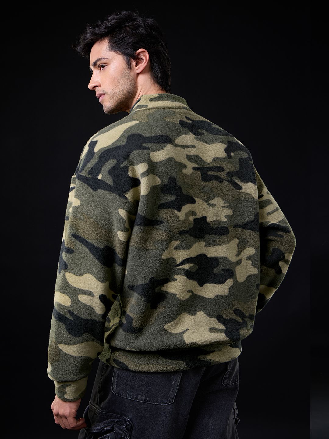 Oversized Sweatshirt: Camodrift Men Oversized Sweatshirts