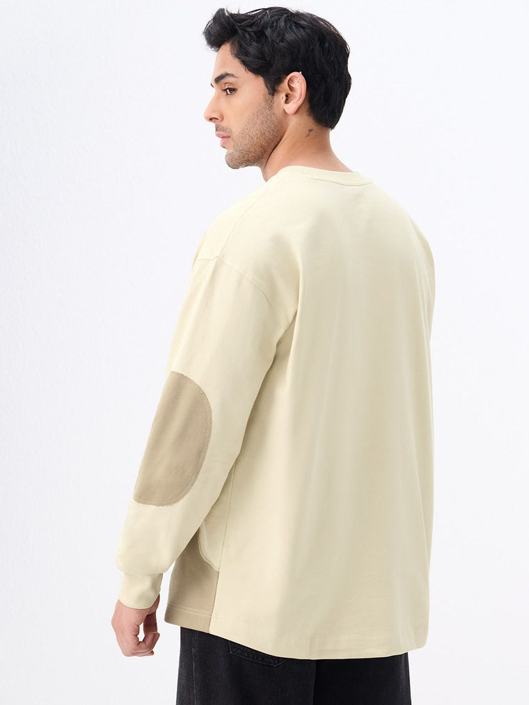 TSS Originals: Beigestone Oversized Full Sleeve T-Shirts