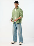 Corduroy Shirt: Jade Men Relaxed Shirts
