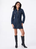 Denim Dress: Galactic Women Denim Dresses