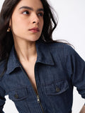 Denim Dress: Galactic Women Denim Dresses