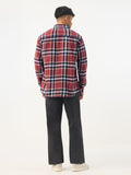 Plaid Shirt: Copper Men Relaxed Shirts