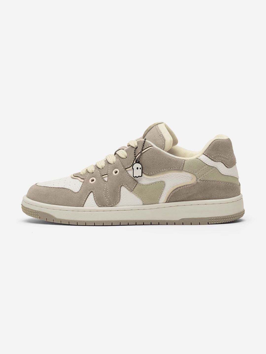 Urban Blaze: Latte Men Low Top Sneakers
