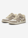 Urban Blaze: Latte Men Low Top Sneakers