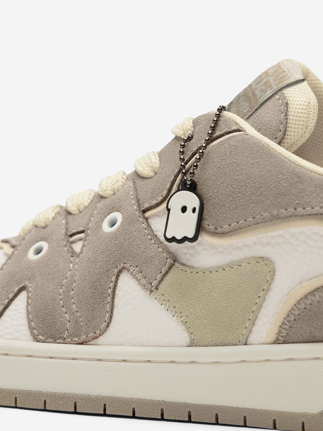 Urban Blaze: Latte Men Low Top Sneakers