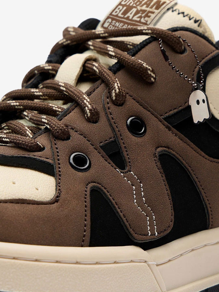 Mocha: Urban Blaze Women Low Top Sneakers