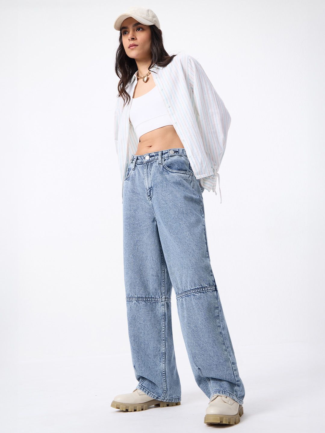 Barrel-Fit Denim: Trixie Women Barrel Denims