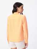 Textured Shirt: Bunny Women Relaxed Shirts
