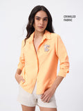Textured Shirt: Bunny Women Relaxed Shirts