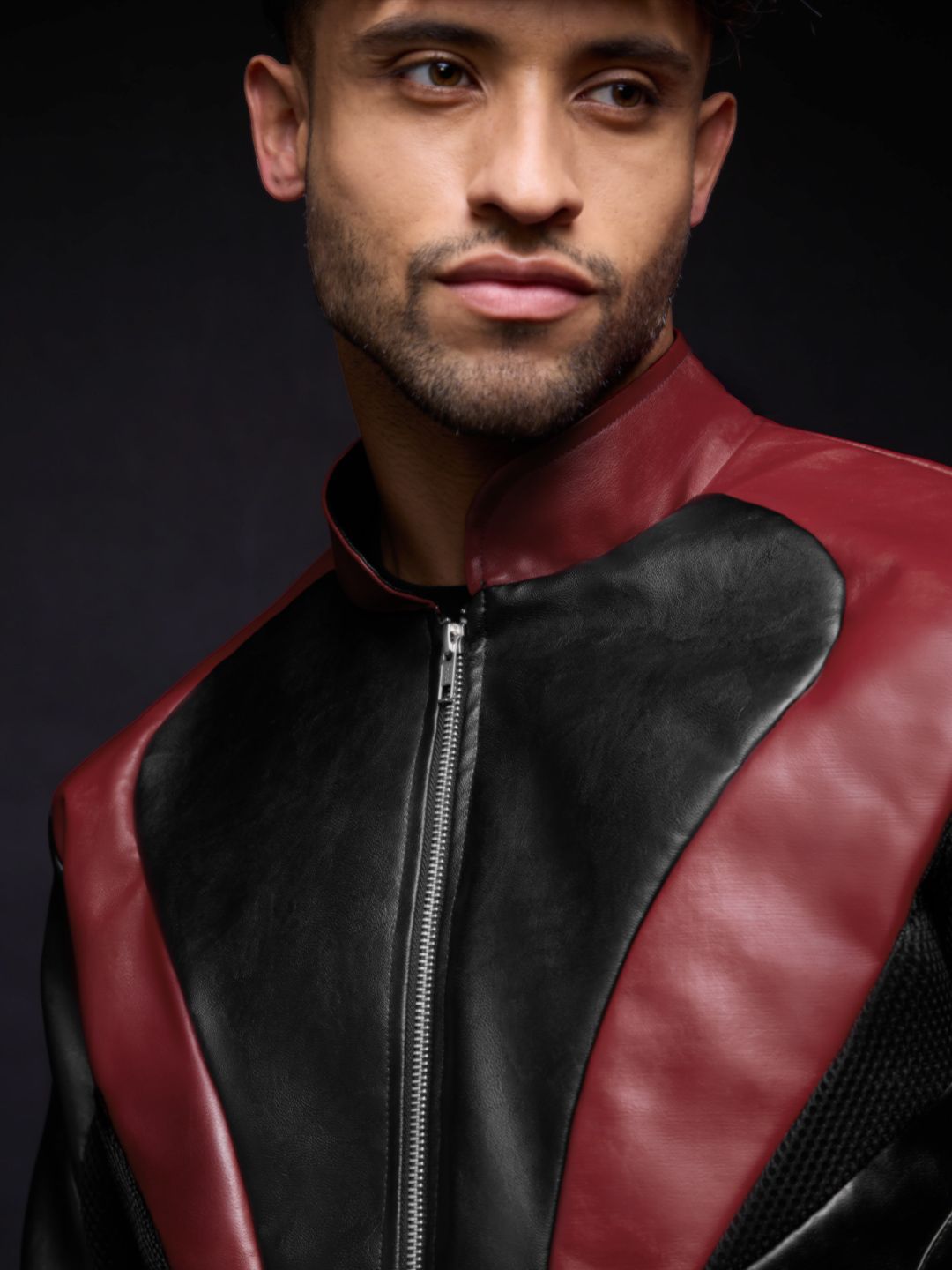 Biker Jacket: Red Ranger Biker Jackets
