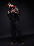 Biker Jacket: Red Ranger Biker Jackets