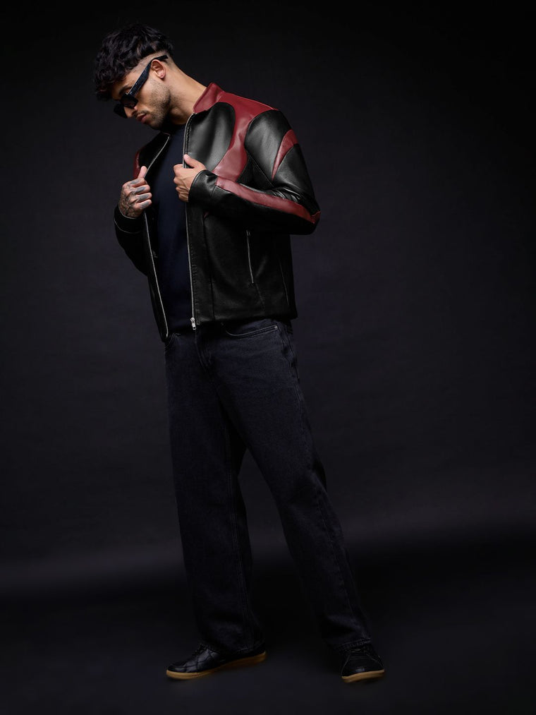 Biker Jacket: Red Ranger Biker Jackets