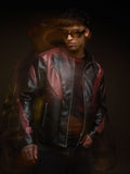 Biker Jacket: Red Ranger Biker Jackets