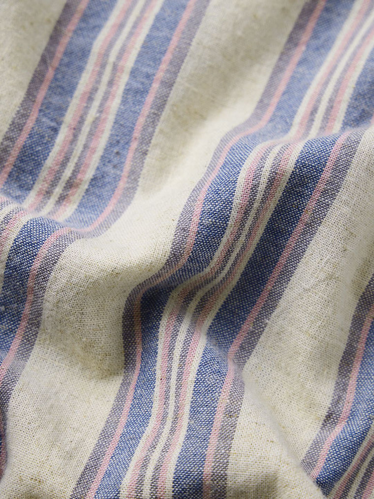 Cotton-Linen Stripes: Luxe Cotton Linen Shirts