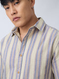 Cotton-Linen Stripes: Luxe Cotton Linen Shirts
