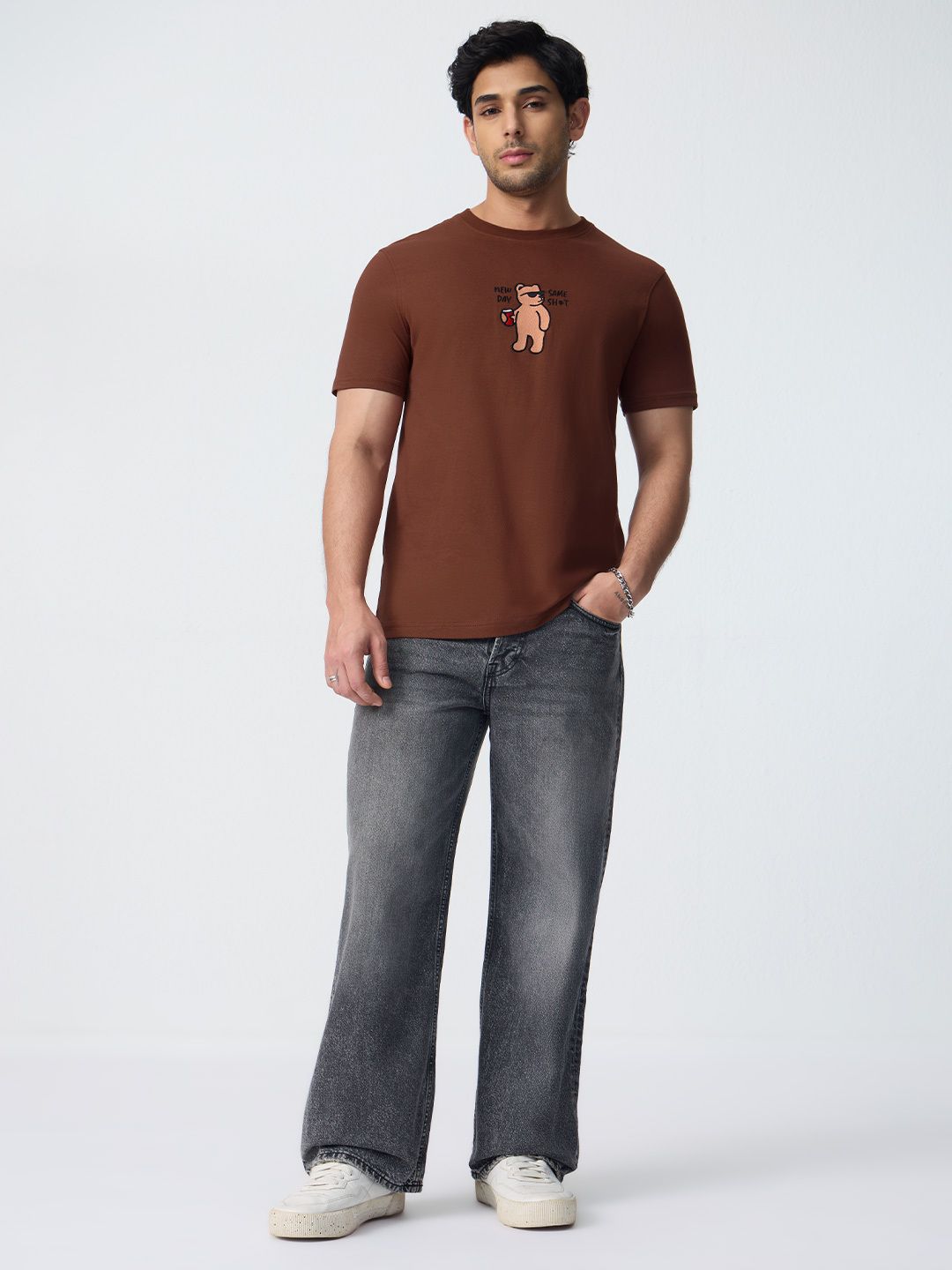 Relaxed T-Shirt: New Day Men Relaxed Fit T-Shirts