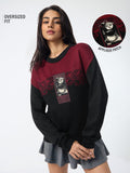 Kung Fu Panda: Warrior Strength Women Oversized Sweaters