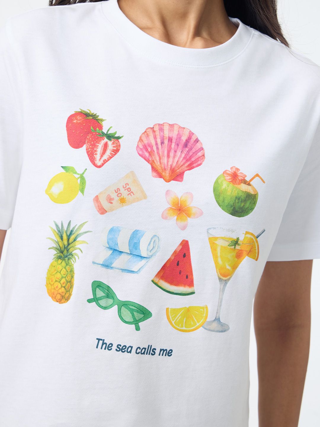 TSS Originals: Beach Vibe Women Relaxed T-Shirts