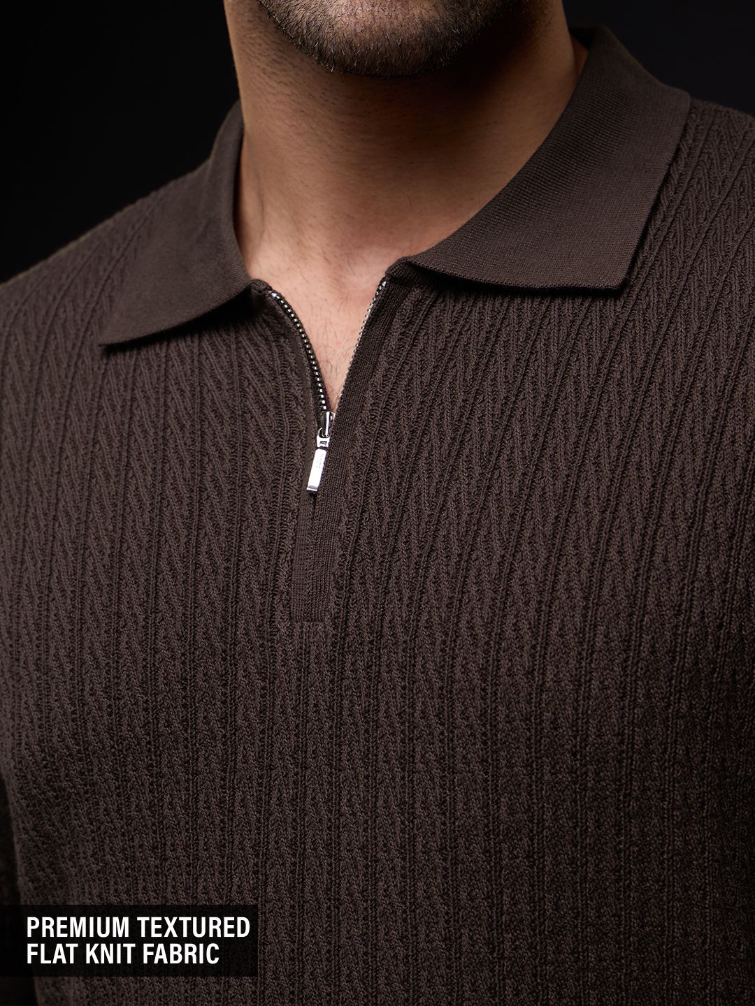 Textured: Turkish Coffee Classic Polos
