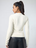 Harry Potter: Hedwig Women Fitted Sweaters