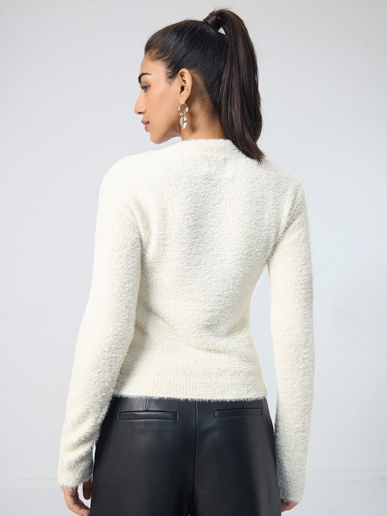 Harry Potter: Hedwig Women Fitted Sweaters
