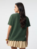 Pet Stories: One Paw Women Oversized T-Shirts
