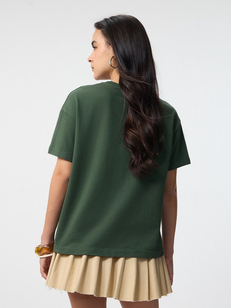 Pet Stories: One Paw Women Oversized T-Shirts