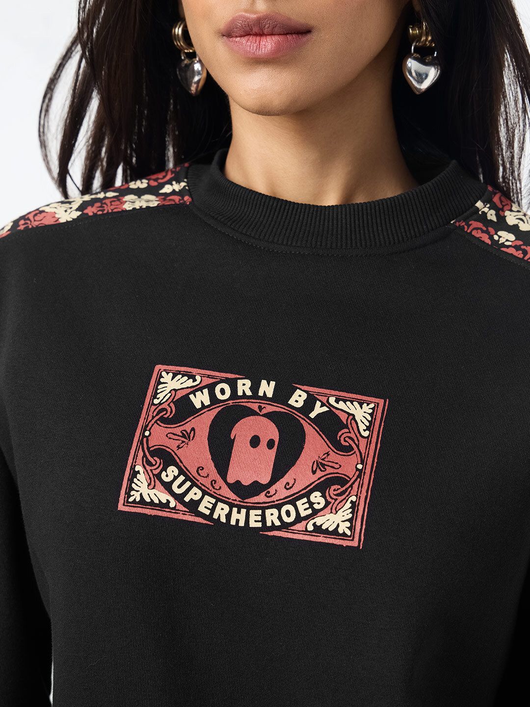 Souled Originals: Shadow Badge Women Oversized Sweatshirts