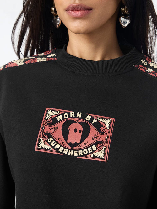 Souled Originals: Shadow Badge Women Oversized Sweatshirts