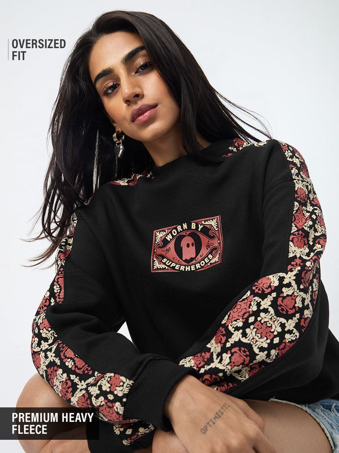 Souled Originals: Shadow Badge Women Oversized Sweatshirts