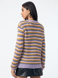 TSS Originals: Candy Swirl Women Oversized Sweaters