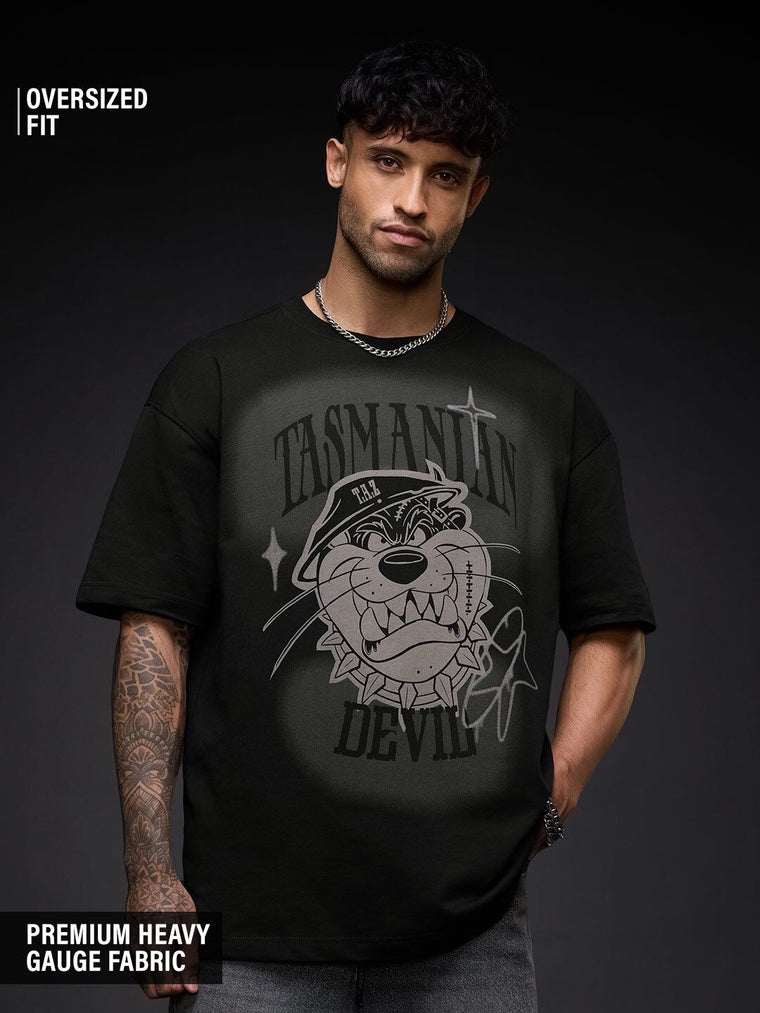 Looney Tunes: Go Taz Oversized T-Shirts