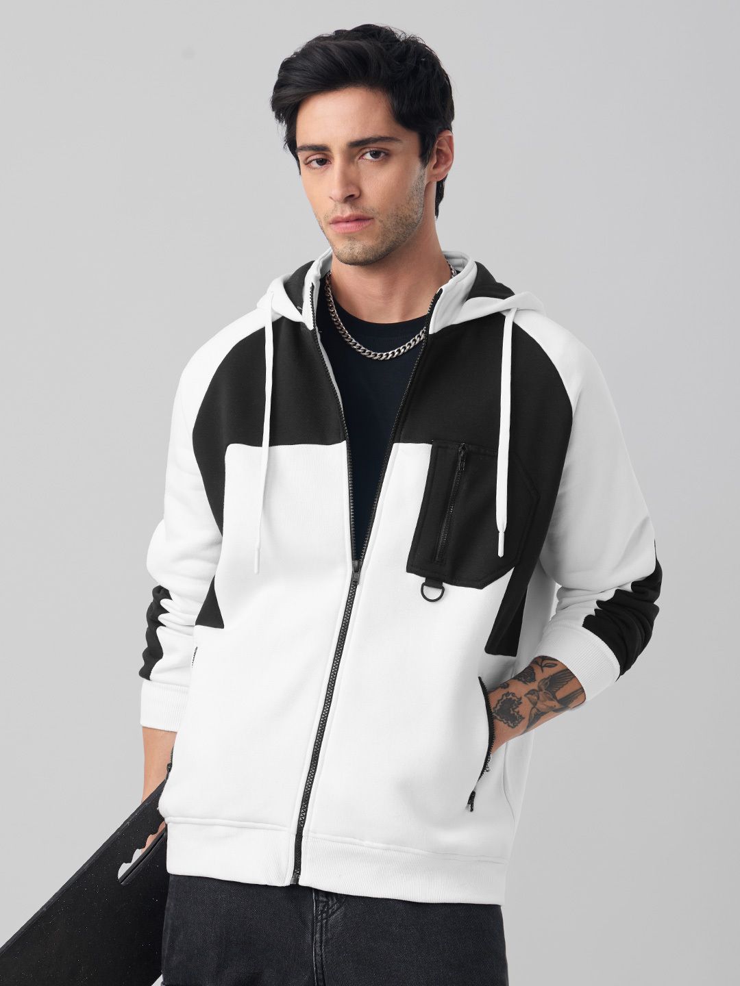 Zipper Hoodie: Stormline Men Oversized Hoodies