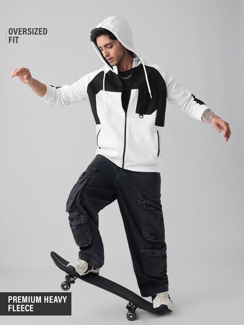 Zipper Hoodie: Stormline Men Oversized Hoodies