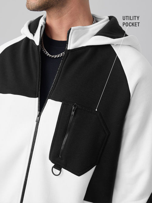 Zipper Hoodie: Stormline Men Oversized Hoodies