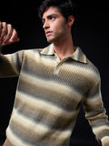 Ombre Sweater: Hazel Moss Oversized Pullovers