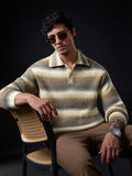 Ombre Sweater: Hazel Moss Oversized Pullovers