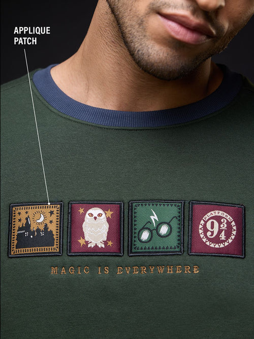 Harry Potter: Magic Is Everywhere Men Oversized Sweatshirts