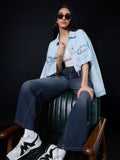 Barrel-Fit Denim: Midnight Women Barrel Denims